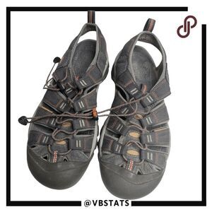 Keen Men's Hiking‎ Quick Dry Water Newport H2 Sandal Gray Size 10